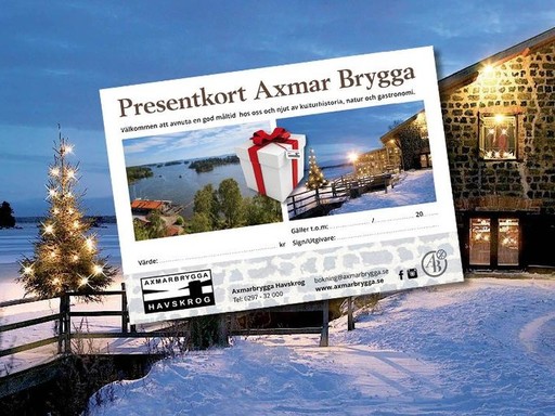 Årets godaste julklapp - Presentkort på Bryggan