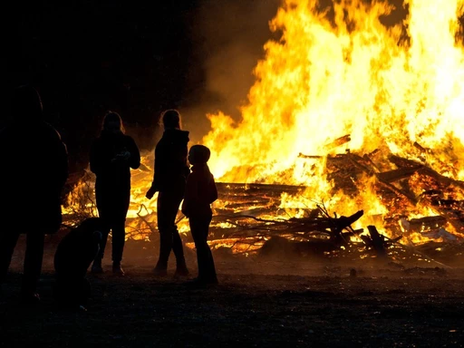 Kase och fyrverkeriefritt Valborgsfirande i Axmar bruk