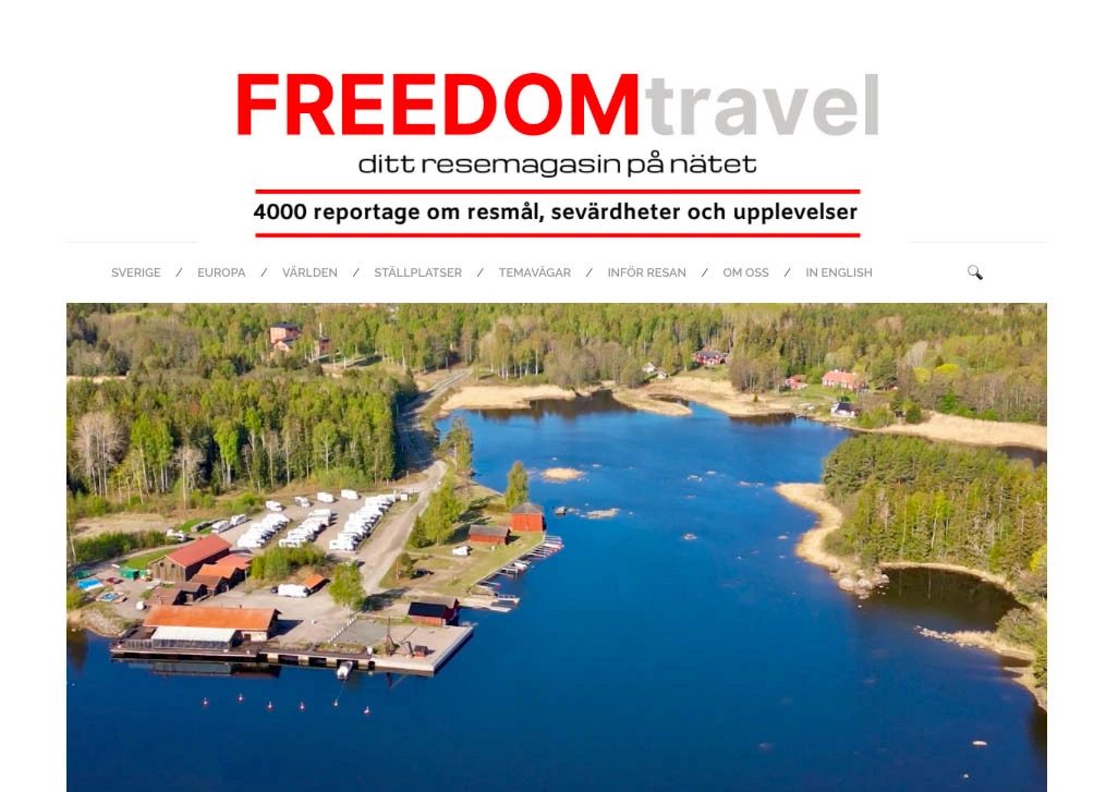 Toppbetyg till Axmar Brygga av resemagasinet Freedom Travel